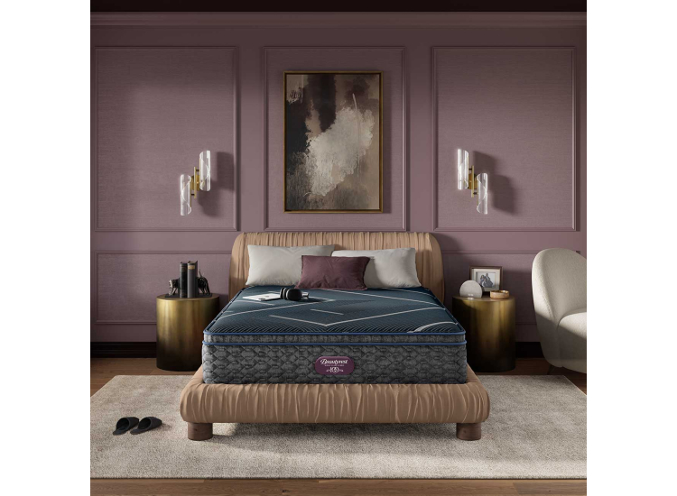 Beautyrest World Class Hybrid Mattress - Level 4 - Medium Apex Top - Queen - 700812771-1050