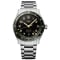 Longines Spirit Zulu Time Anthracite Dial Stainless Steel Watch, 42mm
