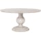 Classic Home Hera 60-Inch Round Dining Table in Creamwood
