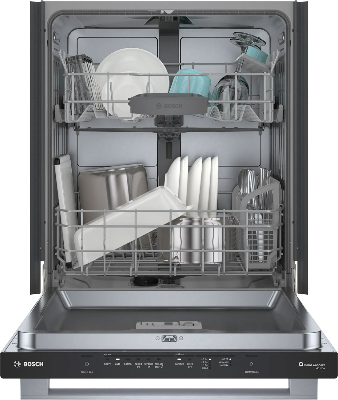 Dishes view of Bosch Dishwasher