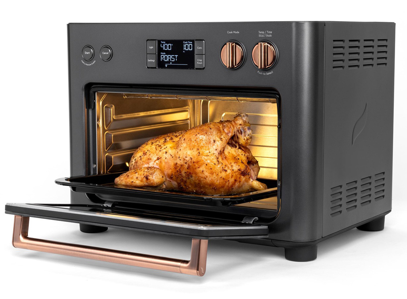 Front Angled View Image of Toaster Oven