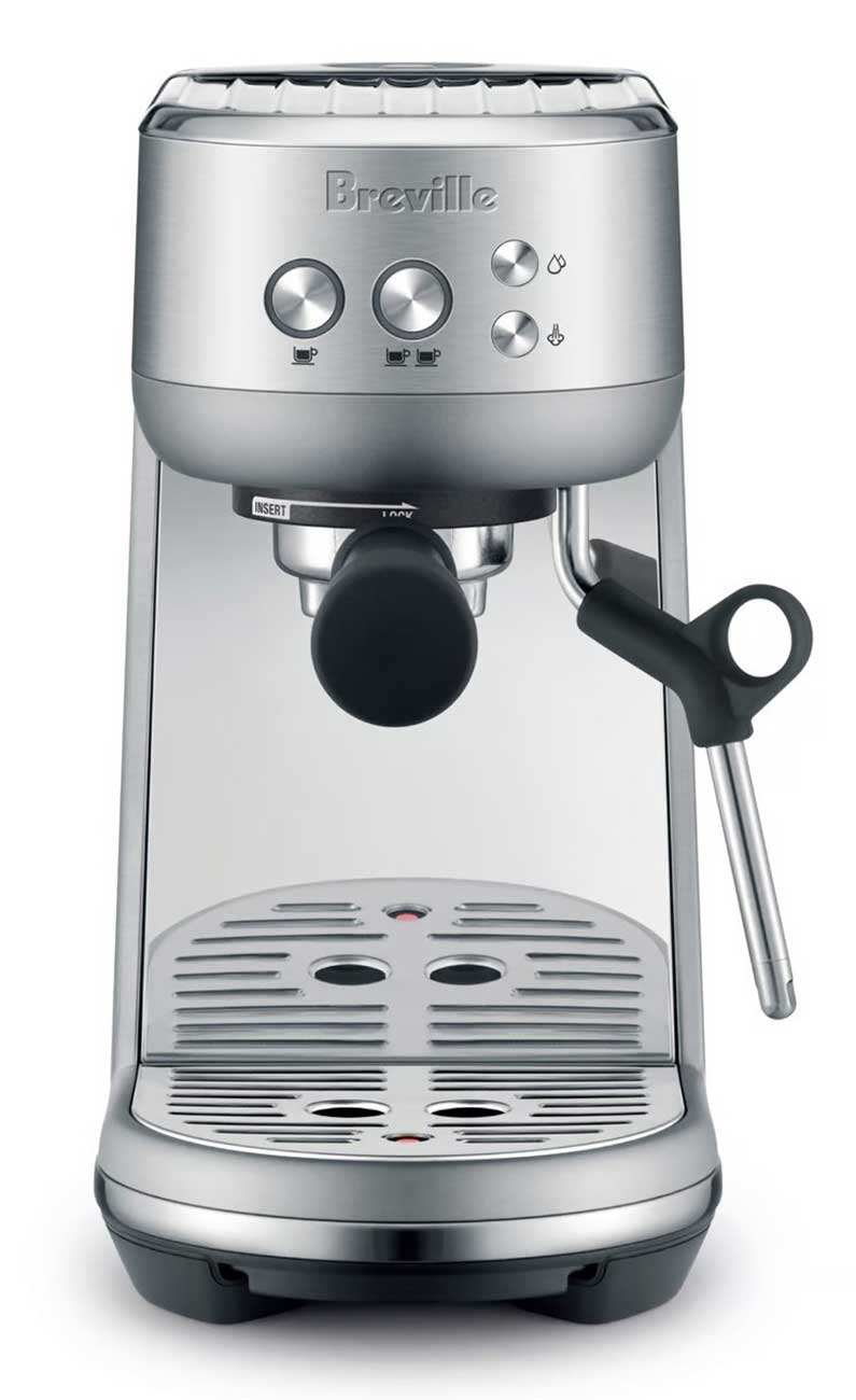 Front view of the Bambino Espresso Machine