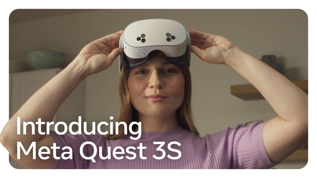Watch Meta | Quest 3S Virtual Reality Headset - Overview