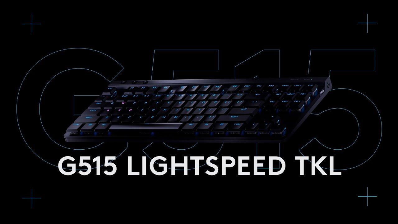 Watch G515 LIGHTSPEED TKL Gaming Keyboard | Keep Playing | Logitech G