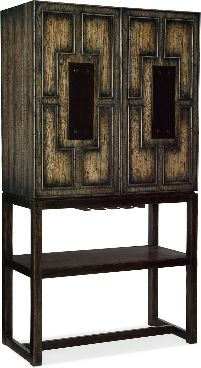 Hooker Furniture Crafted Bar Cabinet 1654 75260 DKW1 Hooker Furniture Crafted Bar Cabinet 1654 75260 DKW1