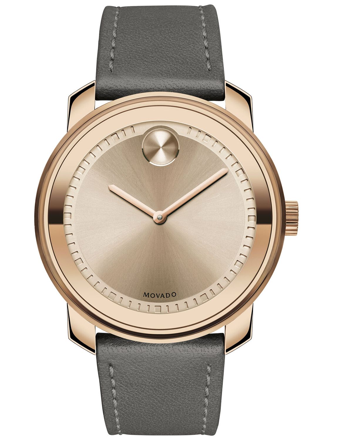 Movado Bold 42 5mm Quartz Bronze Mens Watch 3600672