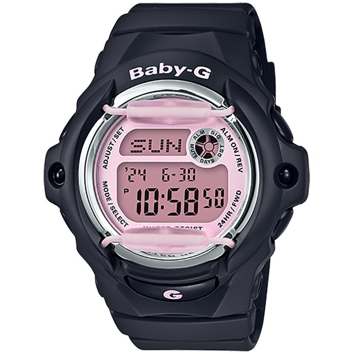G Shock Baby G Black Bga 169 Series Womens Watch Bg169m 1