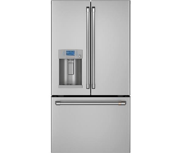 Cafe 22 2 Cu Ft Stainless Steel Counter Depth French Door Refrigerator