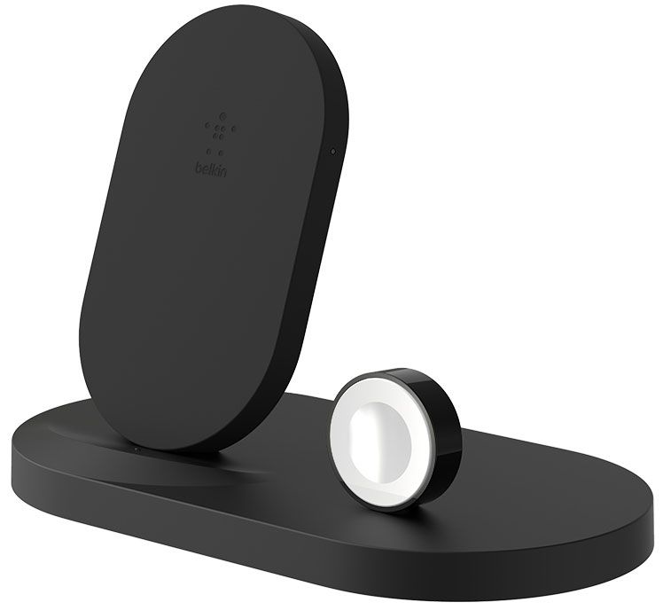 Belkin Boostup Wireless Black Charging Dock For Apple Watch Iphone