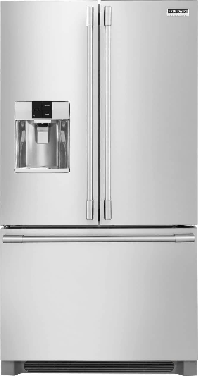 Frigidaire Professional 21 6 Cu Ft Stainless Steel French Door Counter Depth Refrigerator