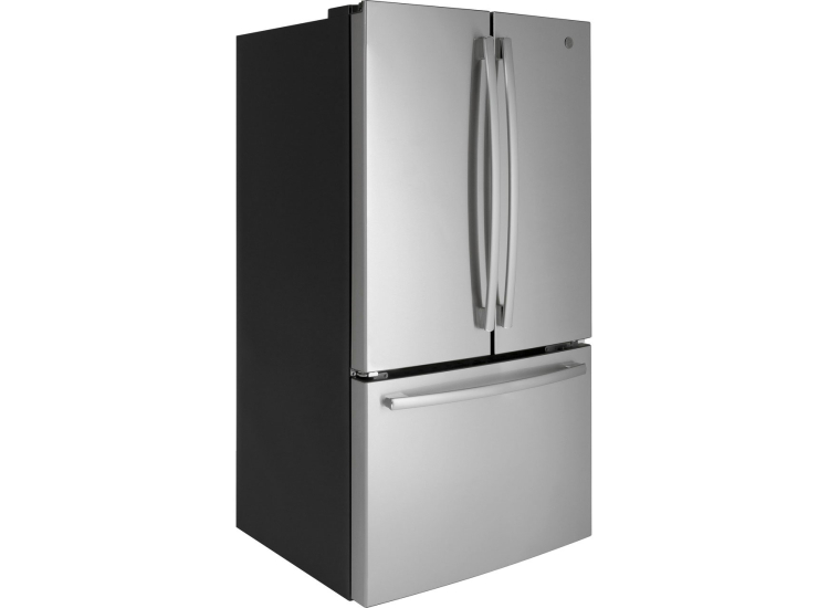 GE 27 Cu. Ft. French-Door Refrigerator 36-Inch Wide in Fingerprint Resistant Stainless Steel - GNE27JYMFS