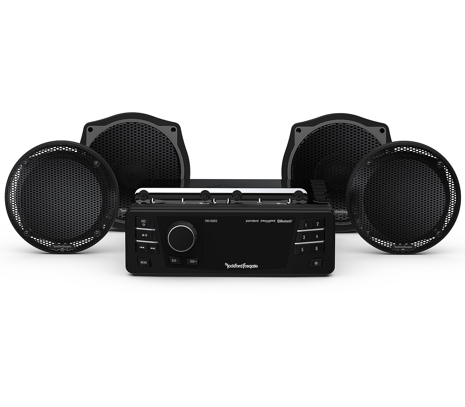 Rockford Fosgate Ultra Source Unit 4 Speaker Kit Hd9813sgu Stage1