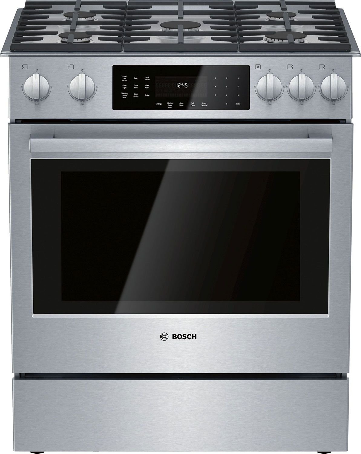Bosch 30 Benchmark Stainless Steel Gas Slide In Range Hgip056uc