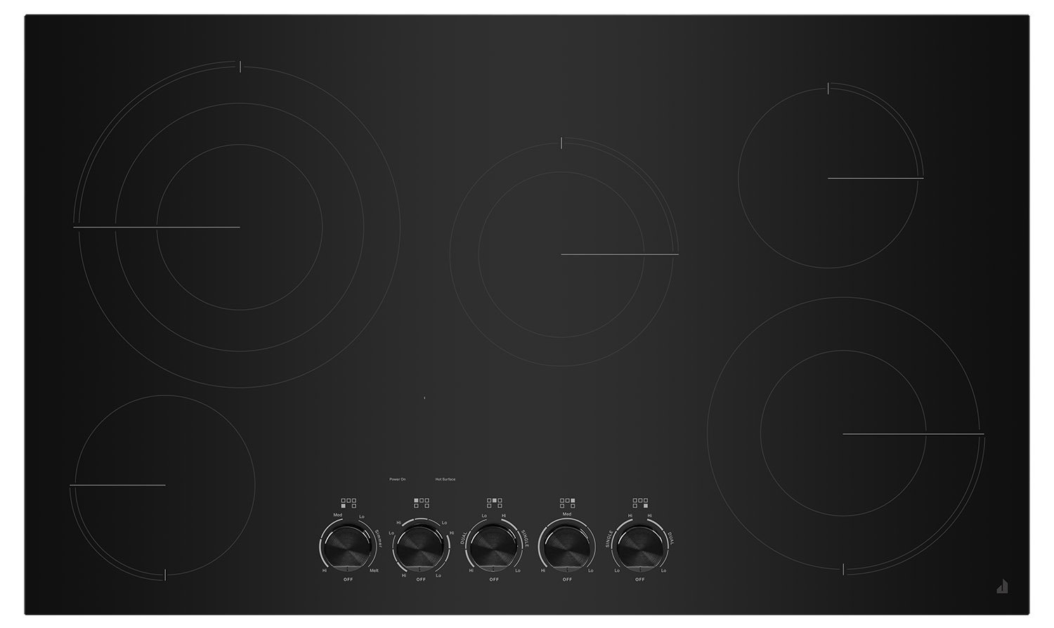 Jennair 36 Black Electric Radiant Cooktop Jec3536hb