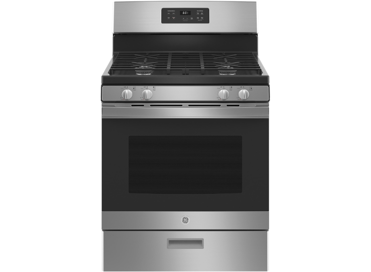GE 30" Stainless Steel Gas Range - JGBS61RPSS