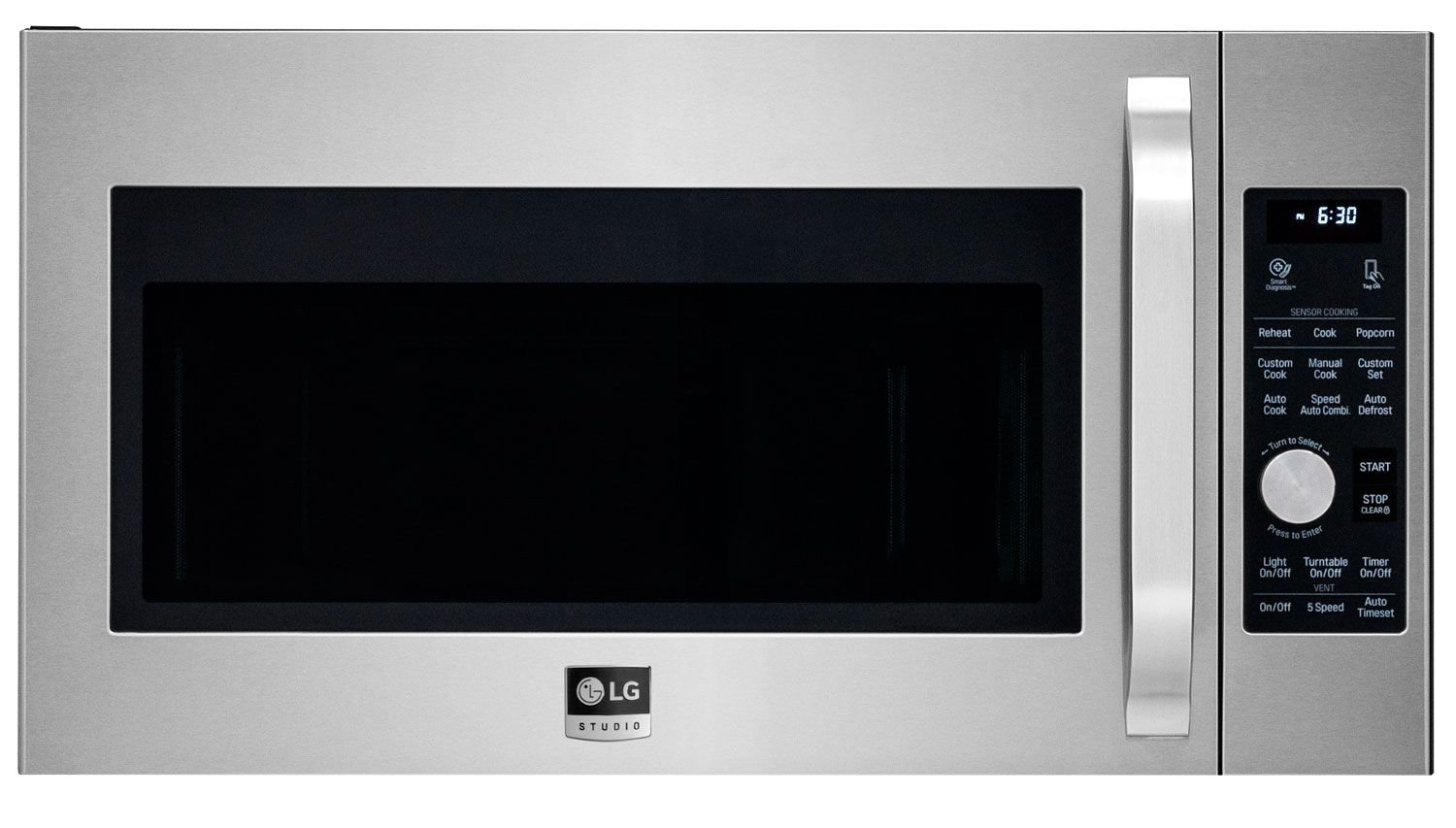 Lg Studio Stainless Convection Microwave Oven Lsmc3086st