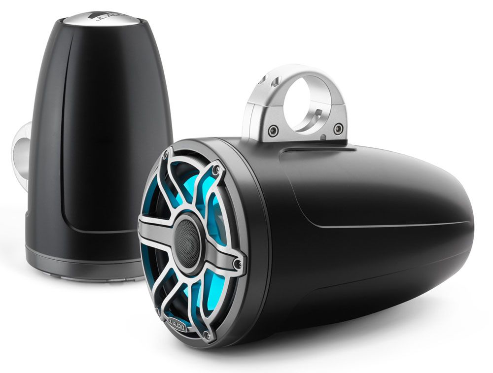 Jl Audio M Series 8 8 Black Enclosed Tower Coaxial System Jl Audio M Series 8 8 Black Enclosed Tower Coaxial System