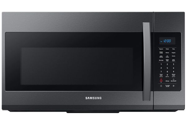 Samsung 1 9 Cu Ft Over The Range Microwave Me19r7041fg Aa