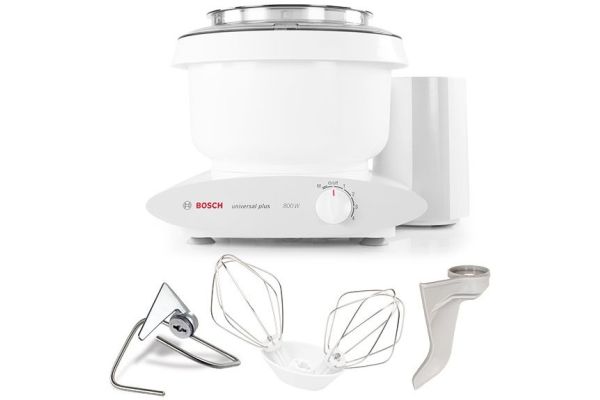 Bosch White 6 5 Qt Universal Plus Mixer Mum6n10uc De