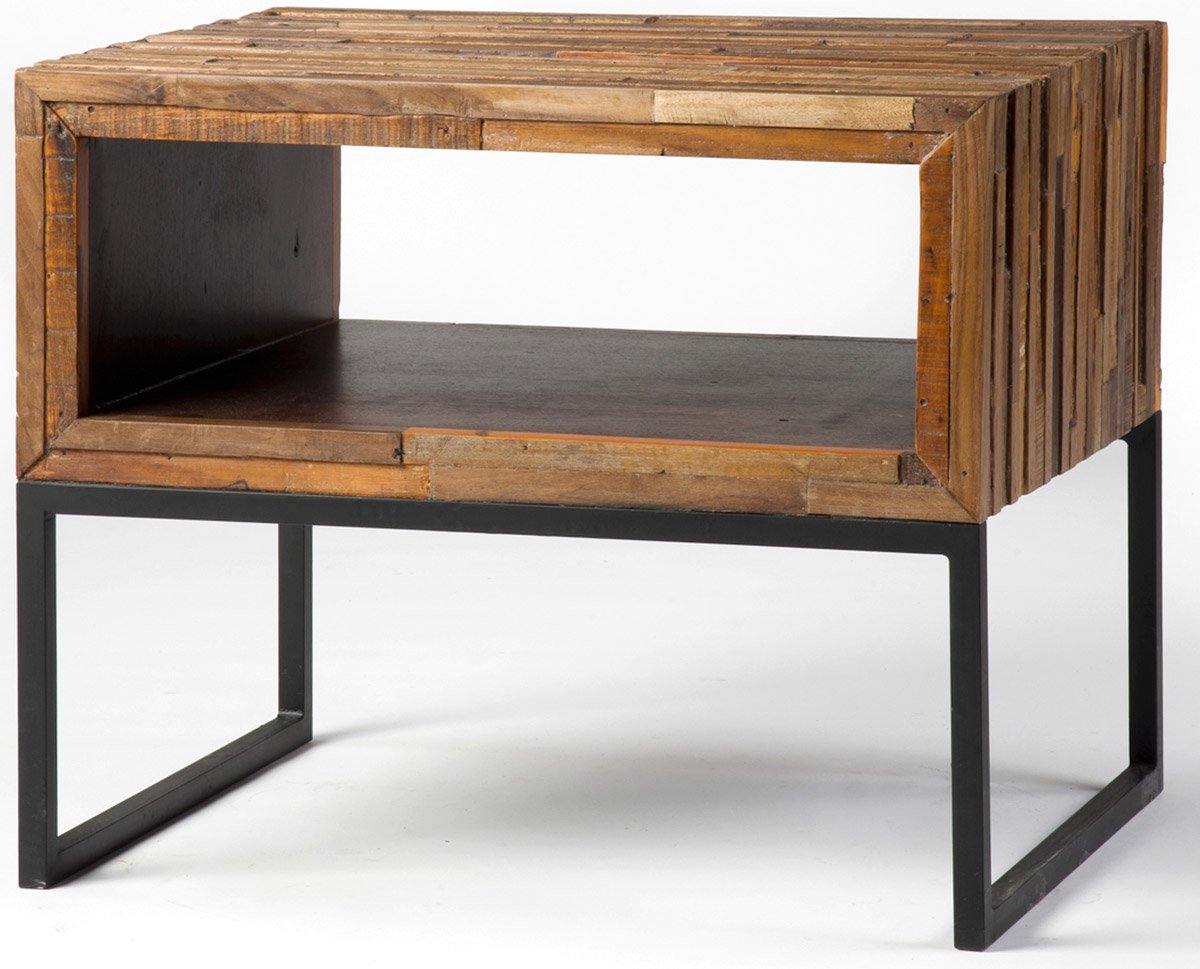 Four Hands Bina Re Cycle Vince Side Table Ubna St4781