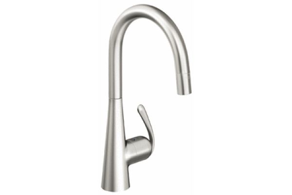Grohe Ladylux 3 Realsteel Pull Down Faucet 32226 Sd0