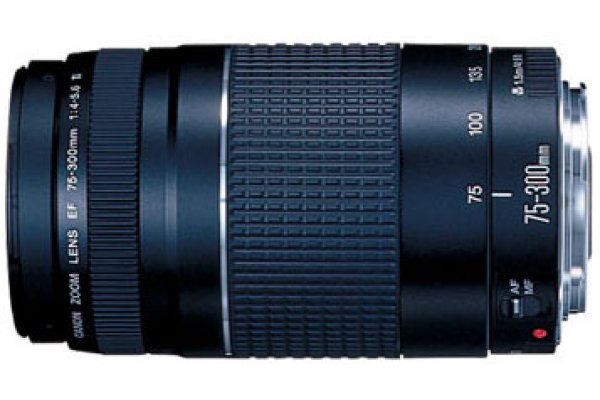 Canon Ef 75 300mm Telephoto Zoom Camera Lens 6473a003 Canon Ef 75 300mm Telephoto Zoom Camera Lens 6473a003