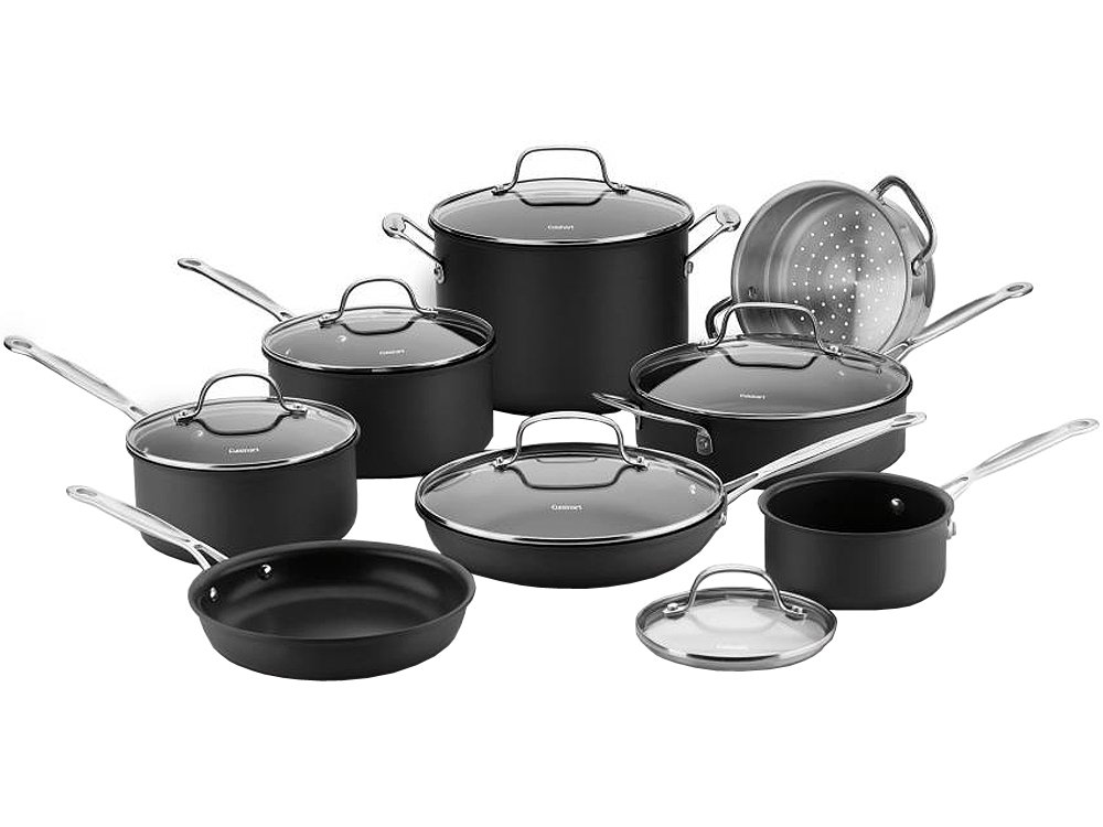 Cuisinart Hard Anodized 14 Piece Cookware Set 66 14n