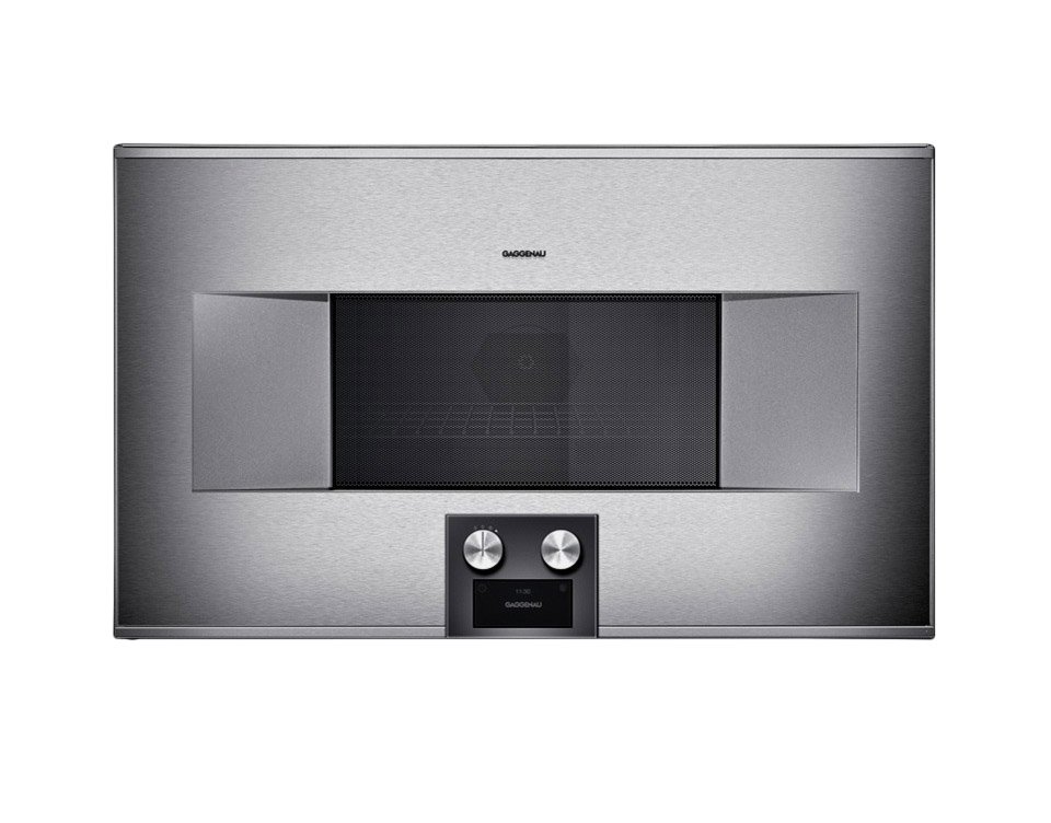 Gaggenau 30 Stainless Speed Microwave Oven Bm485710