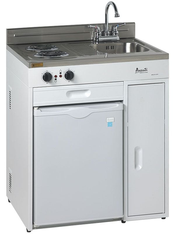 Avanti 30 Complete Kitchen With Refrigerator Ck3016