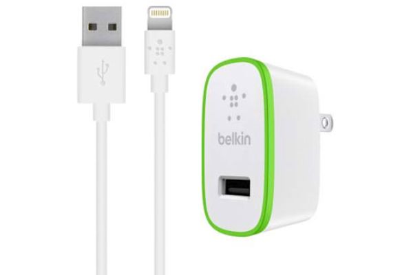 Belkin Boostup Home Charger With Lightning To Usb Chargesync Cable