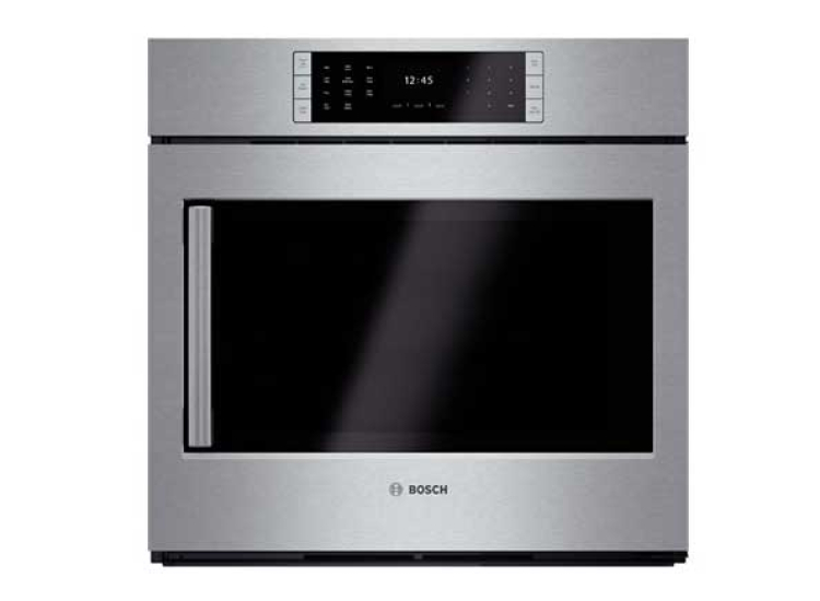 Bosch Benchmark Series 30" Stainless Steel Right Hinge Single Wall Oven - HBLP451RUC