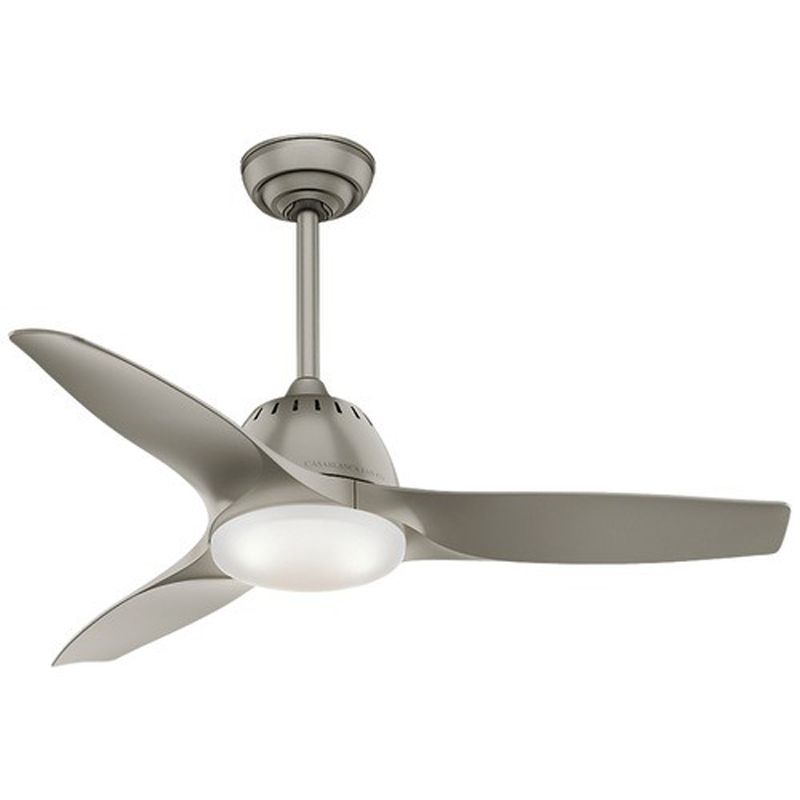 Casablanca 44 Wisp Pewter With 3 Pewter Blades Ceiling Fan