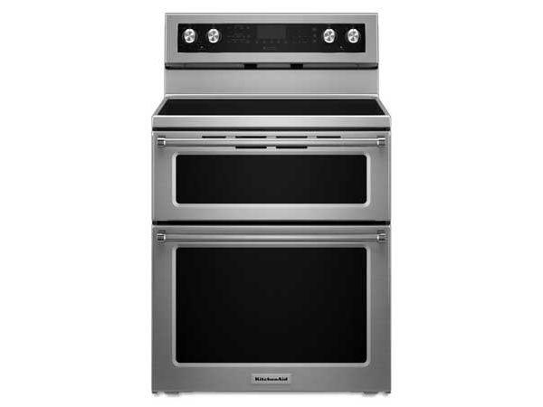 Kitchenaid 30 Stainless Electric Oven Convection Range Kfed50ess