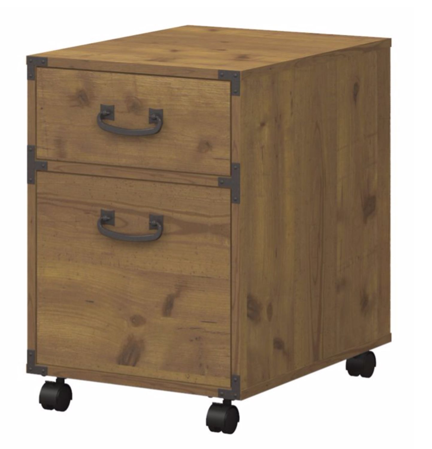 Kathy Ireland Office Ironworks Drawer Mobile Pedestal Ki50102 03