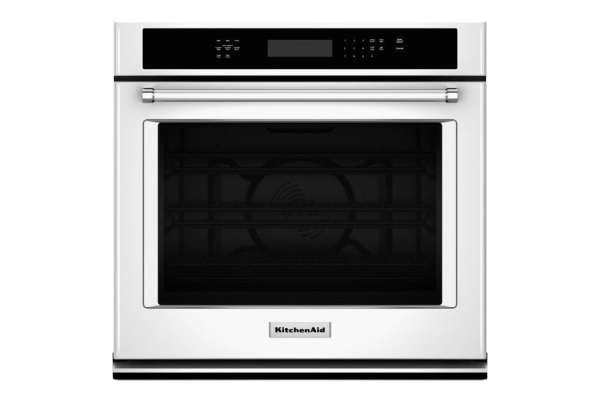 Kitchenaid 27 White Single Wall Oven Kose507ewh