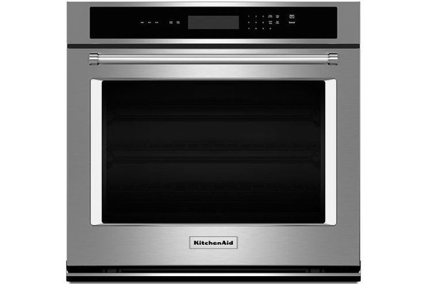 Kitchenaid 30 Stainless Single Wall Oven Kost100ess