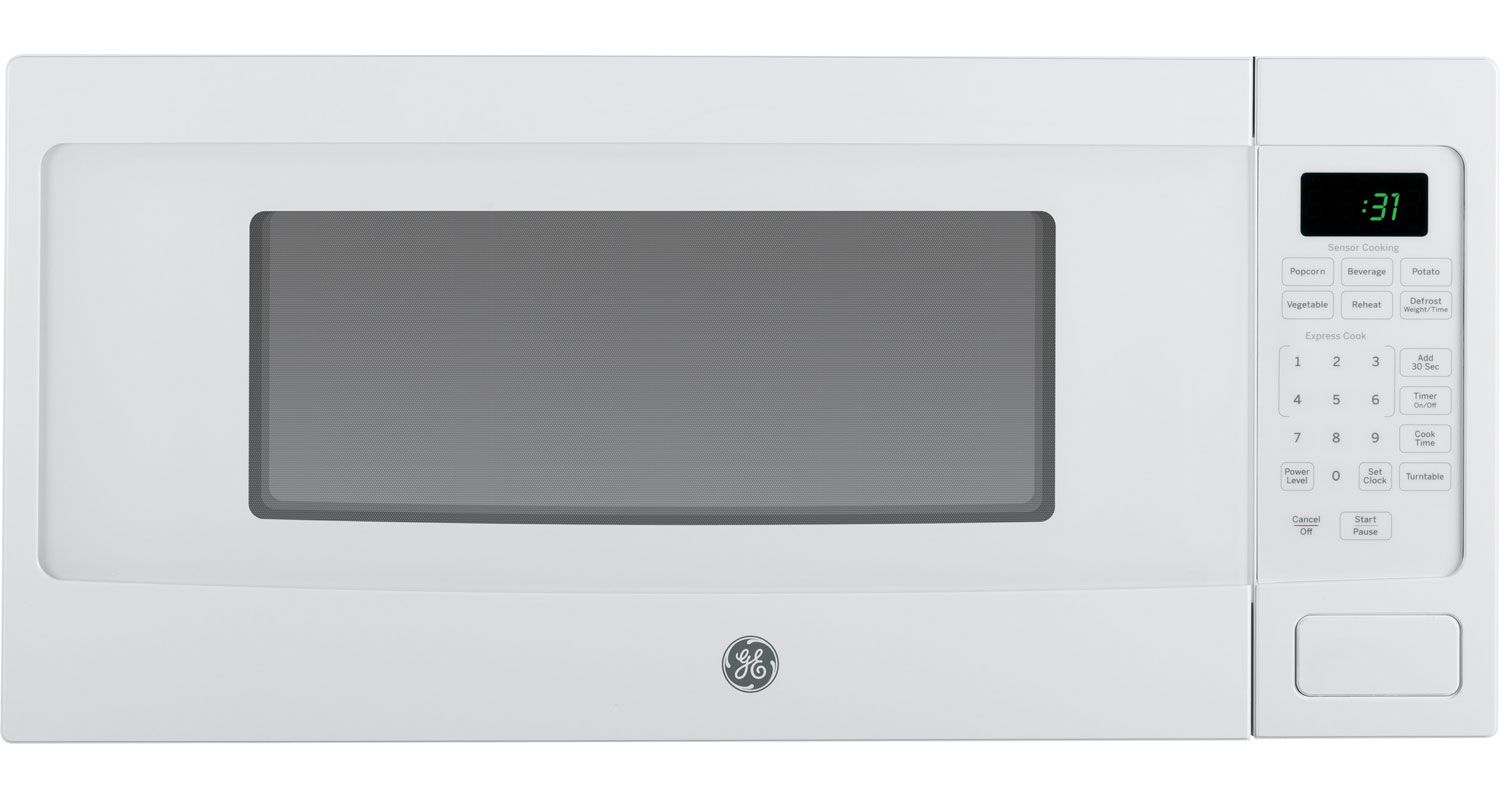 Ge Profile White Countertop Microwave Oven Pem31dfww