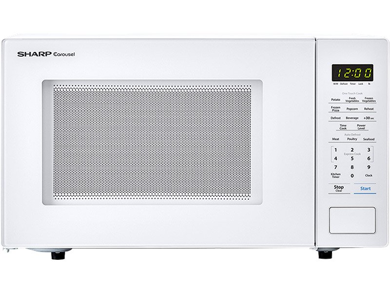 Sharp White Countertop Microwave Smc1131cw