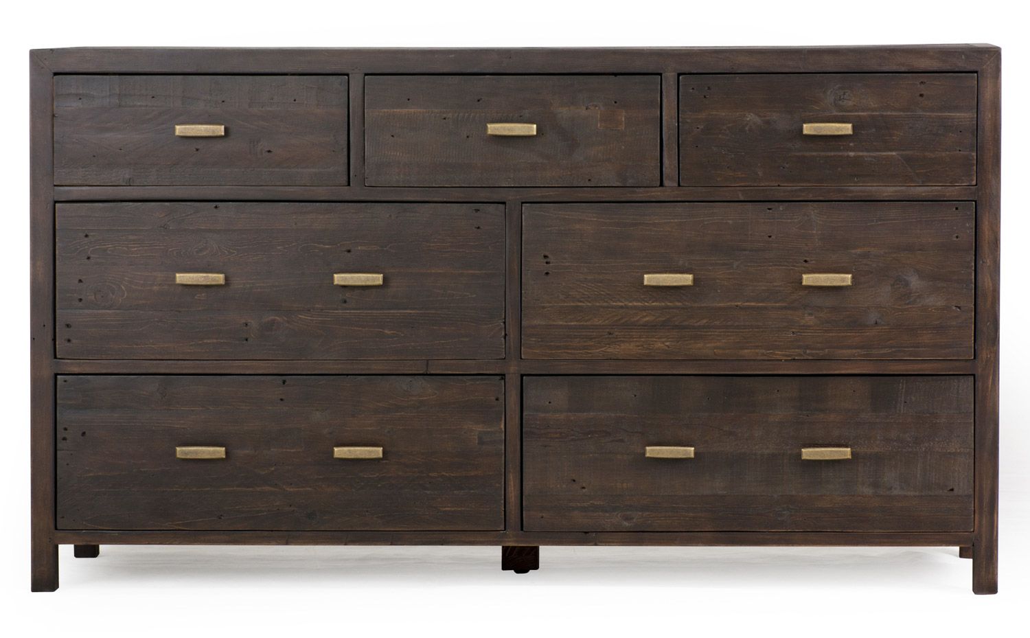 Four Hands Dark Carbon 7 Drawer Dresser Vcnb 14 73