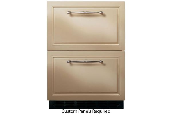 Ge Monogram 24 Double Drawer Refrigerator Zidi240hii