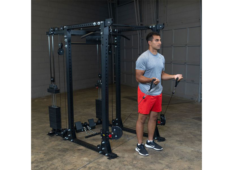 Body Solid Functional Racks Body-Solid Functional Trainer Attachment With Weights GPRFTS | Abt