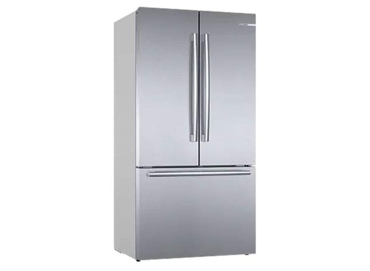 Bosch 800 Series 20.8 Cu. Ft. French Door Bottom Mount Refrigerator 36-Inch Wide in Anti-Fingerprint Stainless Steel - B36CT80SNS