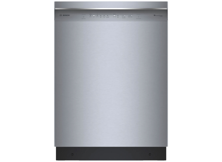 Bosch 300 Series 24-Inch Recessed Handle Dishwasher in Anti-Fingerprint Stainless Steel - SHE53CE5N