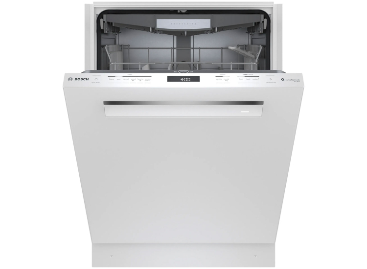 Bosch 800 Series 24-Inch Dishwasher in White - SHP78CM2N