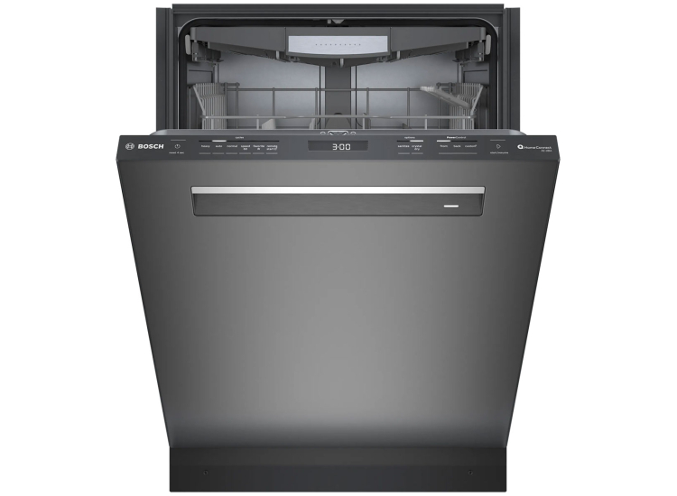 Bosch 800 Series 24-Inch Dishwasher in Anti-Fingerprint Black Stainless Steel - SHP78CM4N