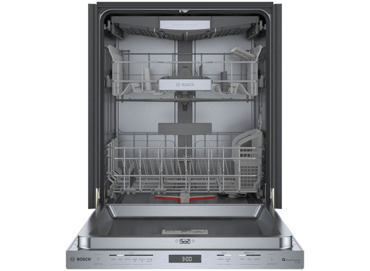 Bosch 800 Series 24-Inch Dishwasher in Anti-Fingerprint Stainless Steel - SHP78CM5N