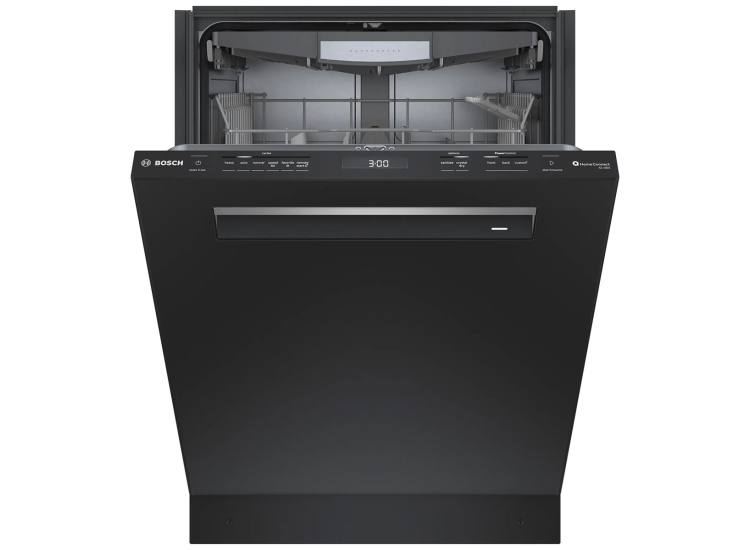 Bosch 800 Series 24-Inch Dishwasher in Black - SHP78CM6N
