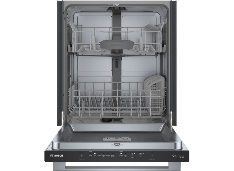 Bosch 100 Series Plus Dishwasher 24-Inch in Anti-Fingerprint Resistant Stainless Steel - SHX4AEF5N