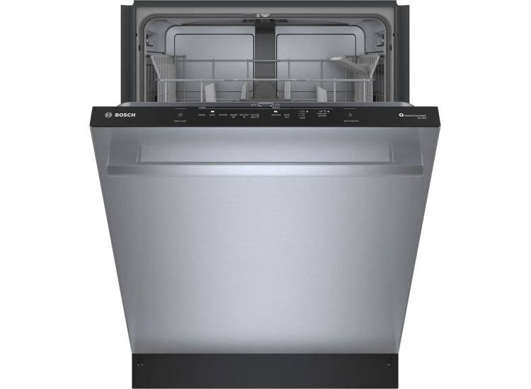 Bosch 100 Series Plus Dishwasher 24-Inch in Anti-Fingerprint Resistant Stainless Steel - SHX4AEF5N