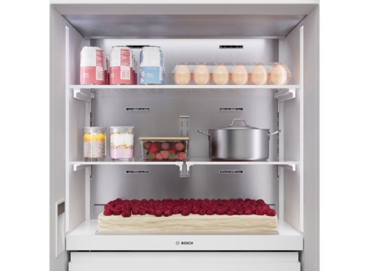 Bosch Benchmark Vario 16.5 Cu. Ft. Built-In Bottom Freezer Refrigerator 30-Inch in Custom Panel - B30IB100SP